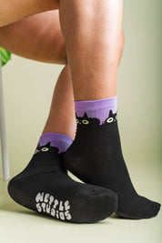 BLACK CAT SOCK
