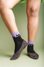 BLACK CAT SOCK