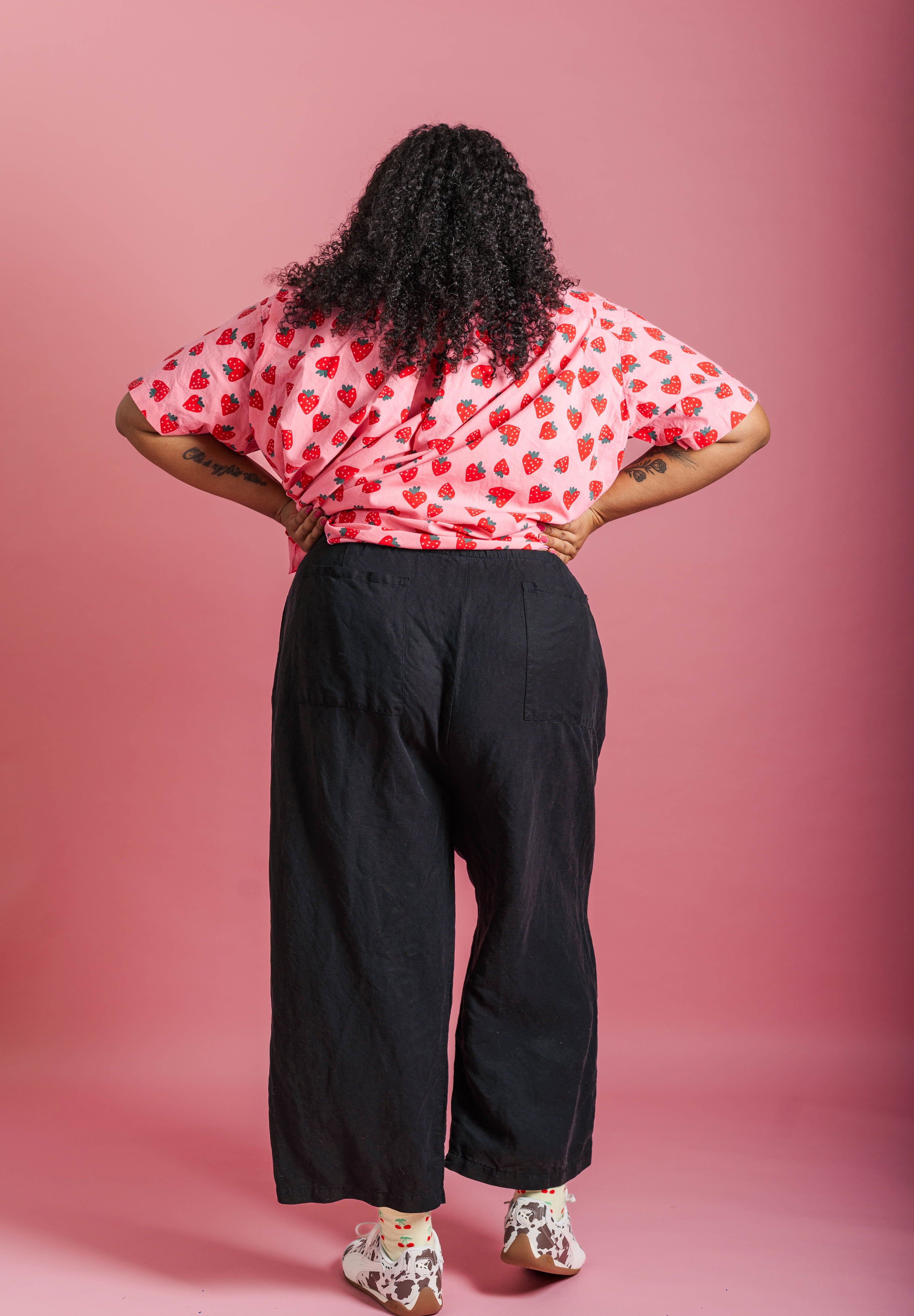 BLACK EVERYWEAR PANTS