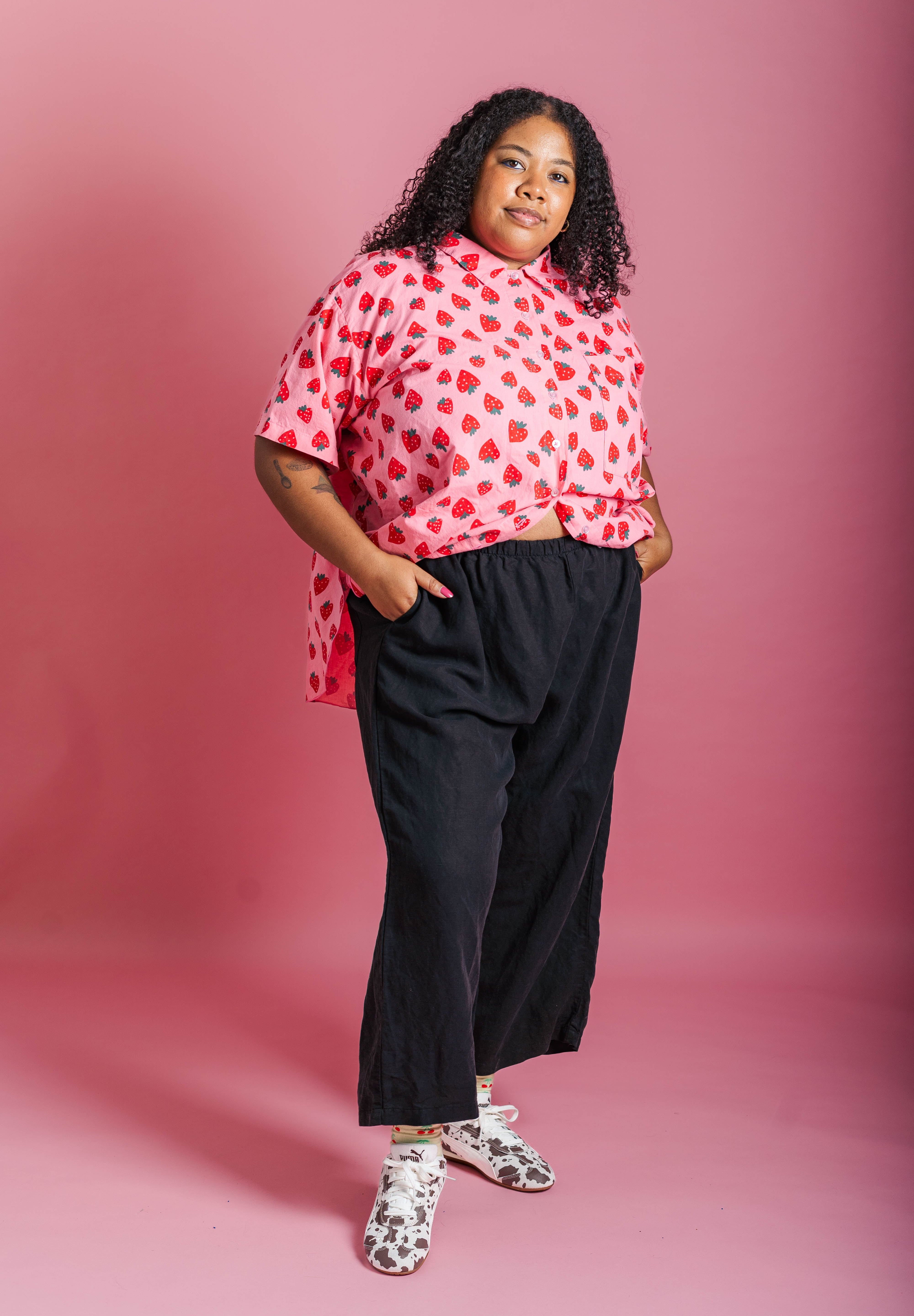 BLACK EVERYWEAR PANTS