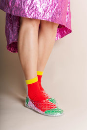 CIRCUS COLOR BLOCK SOCKS
