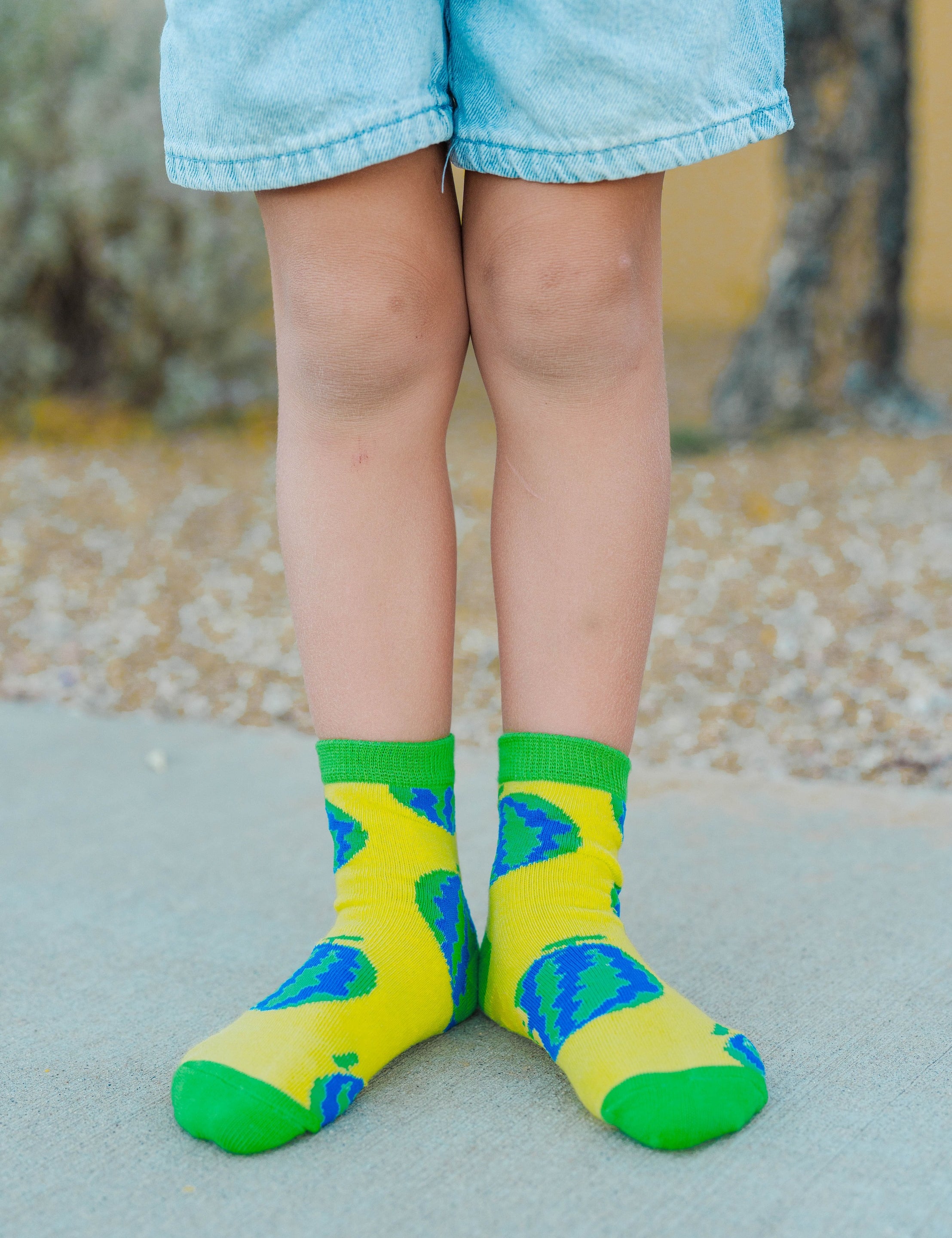 KIDS GRASS MELON SOCKS