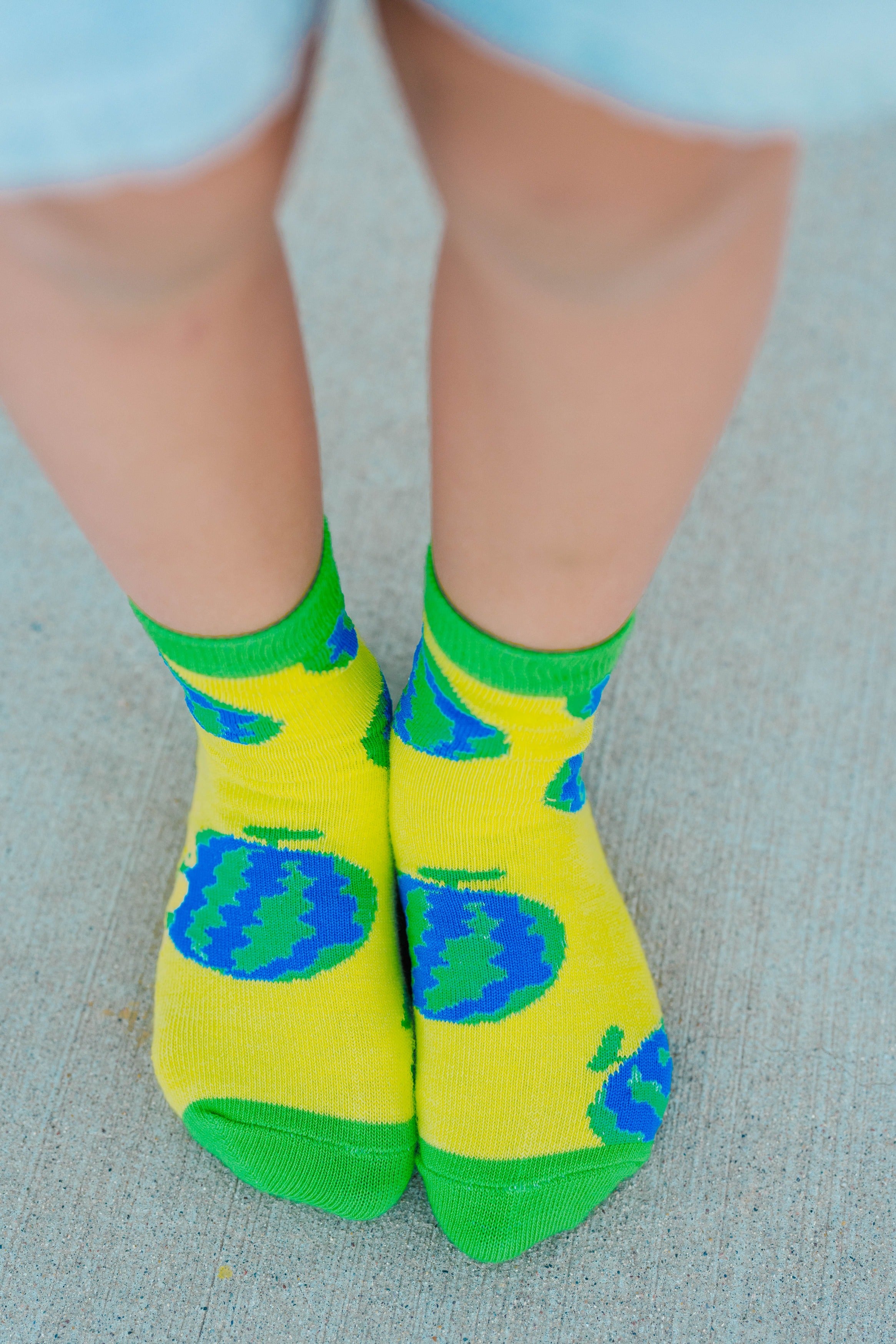 KIDS GRASS MELON SOCKS
