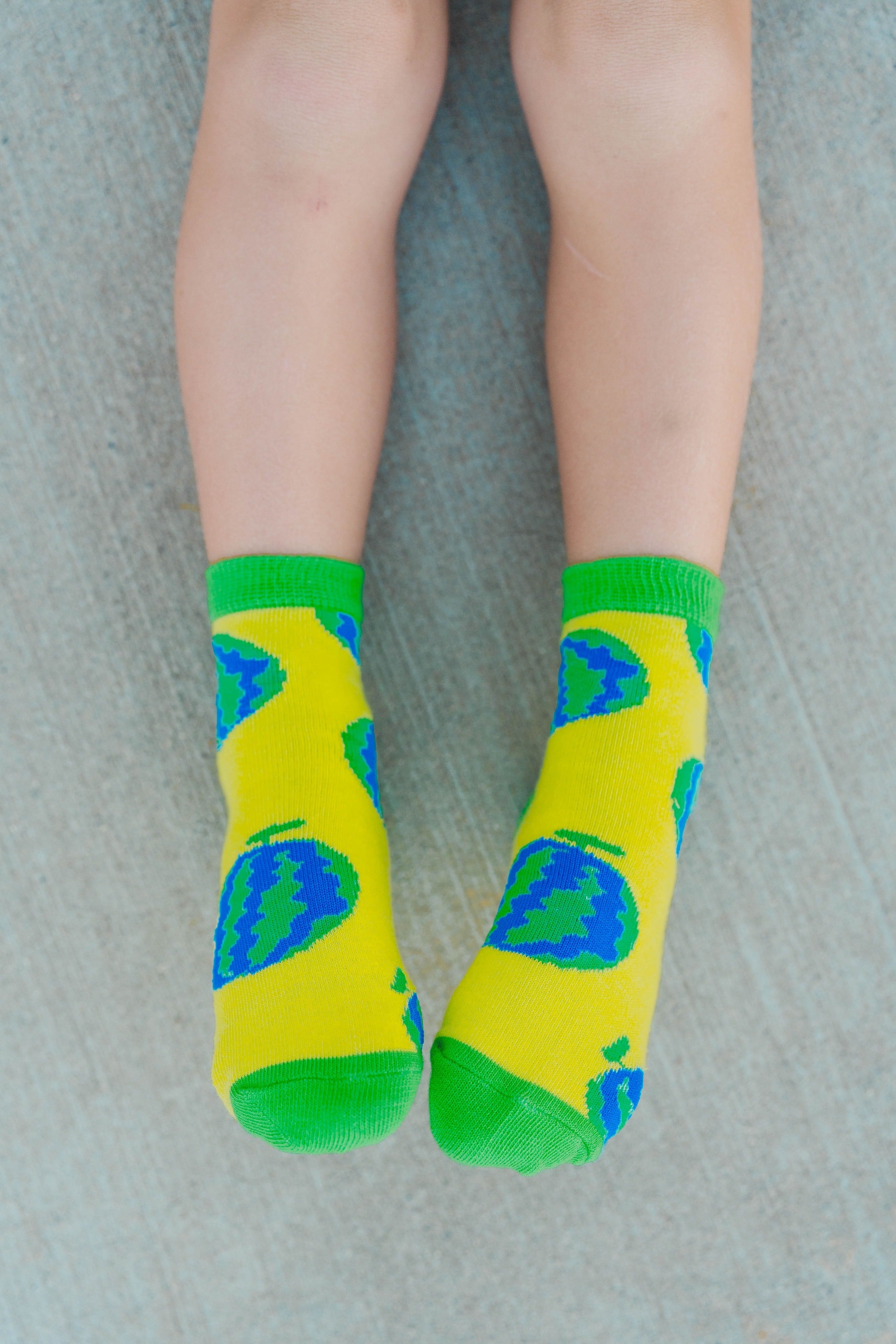 KIDS GRASS MELON SOCKS
