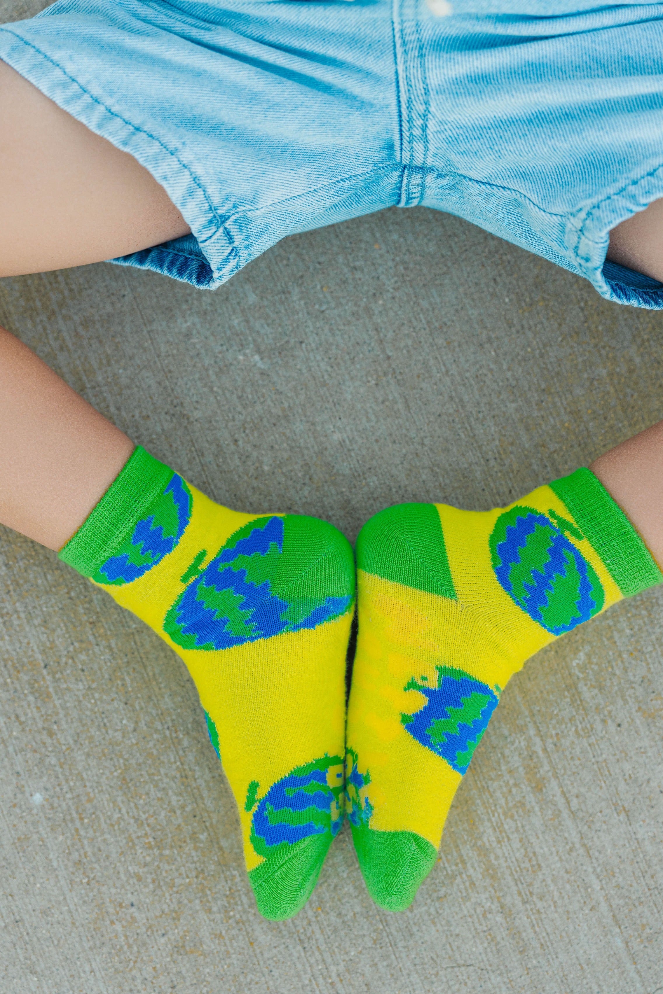 KIDS GRASS MELON SOCKS