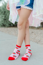 KIDS CLASSIC STRAWBERRY SOCKS