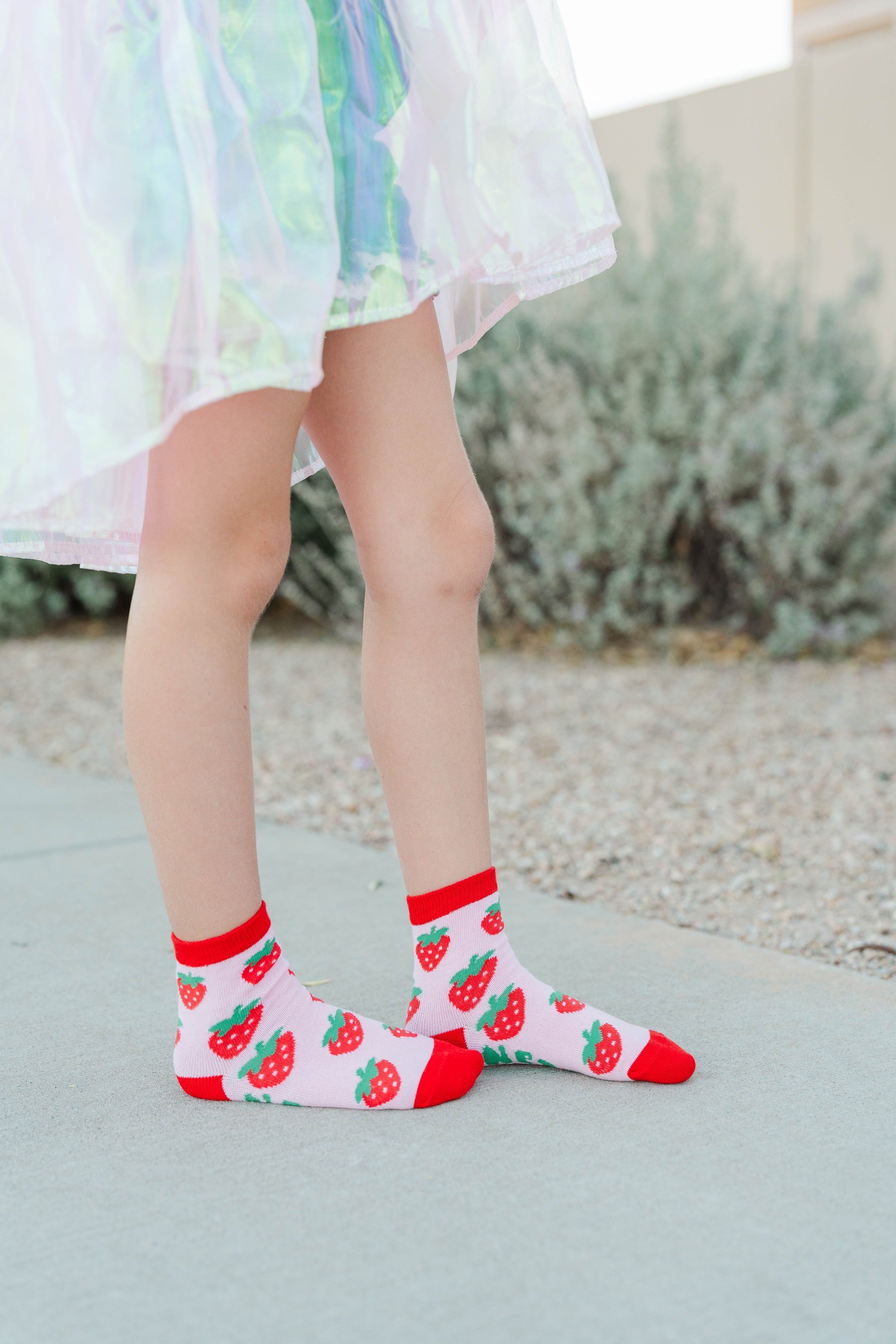 KIDS CLASSIC STRAWBERRY SOCKS