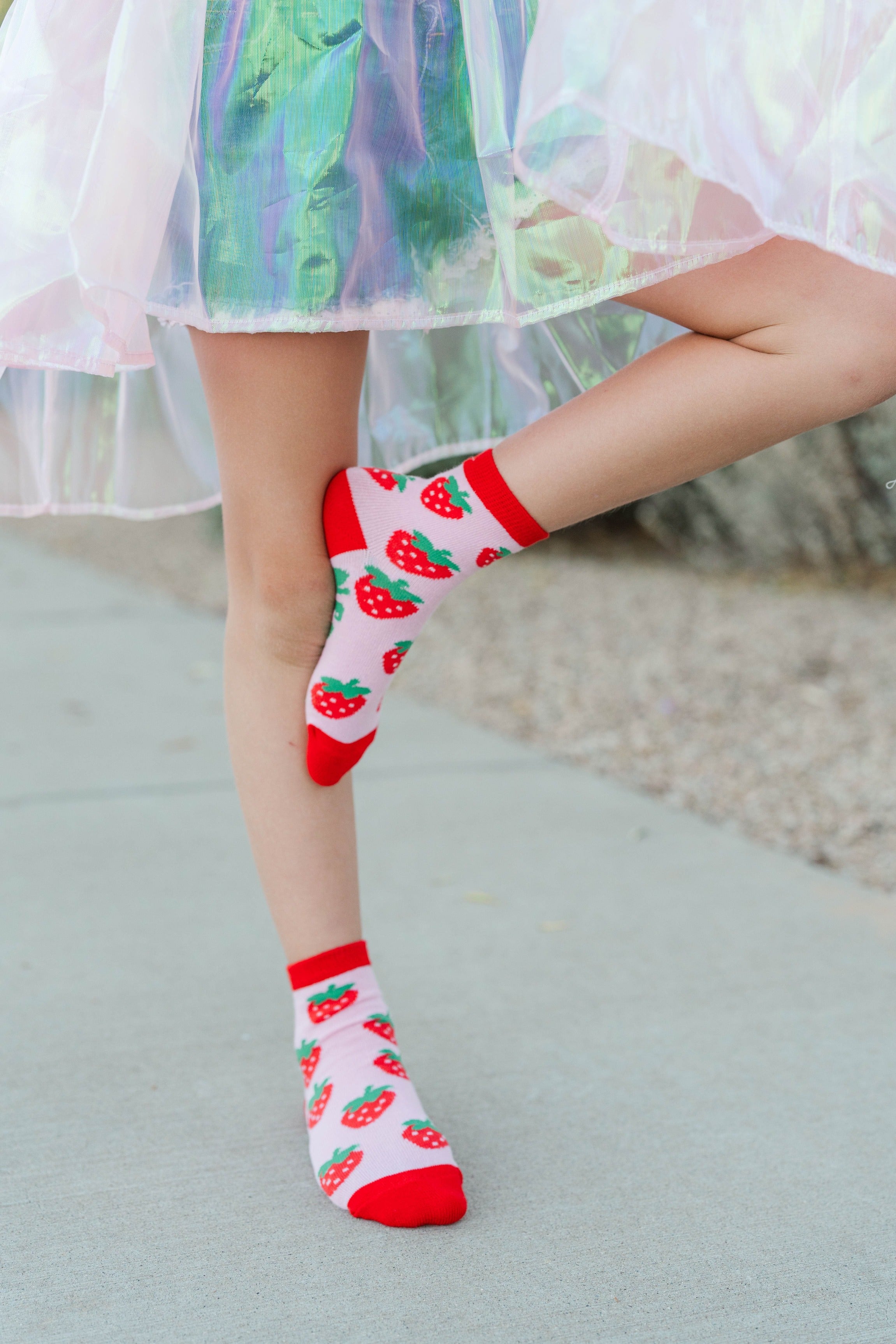 KIDS CLASSIC STRAWBERRY SOCKS