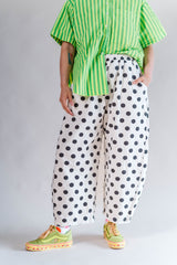 DALMATIAN DOT BALLOON PANTS