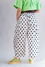 DALMATIAN DOT BALLOON PANTS