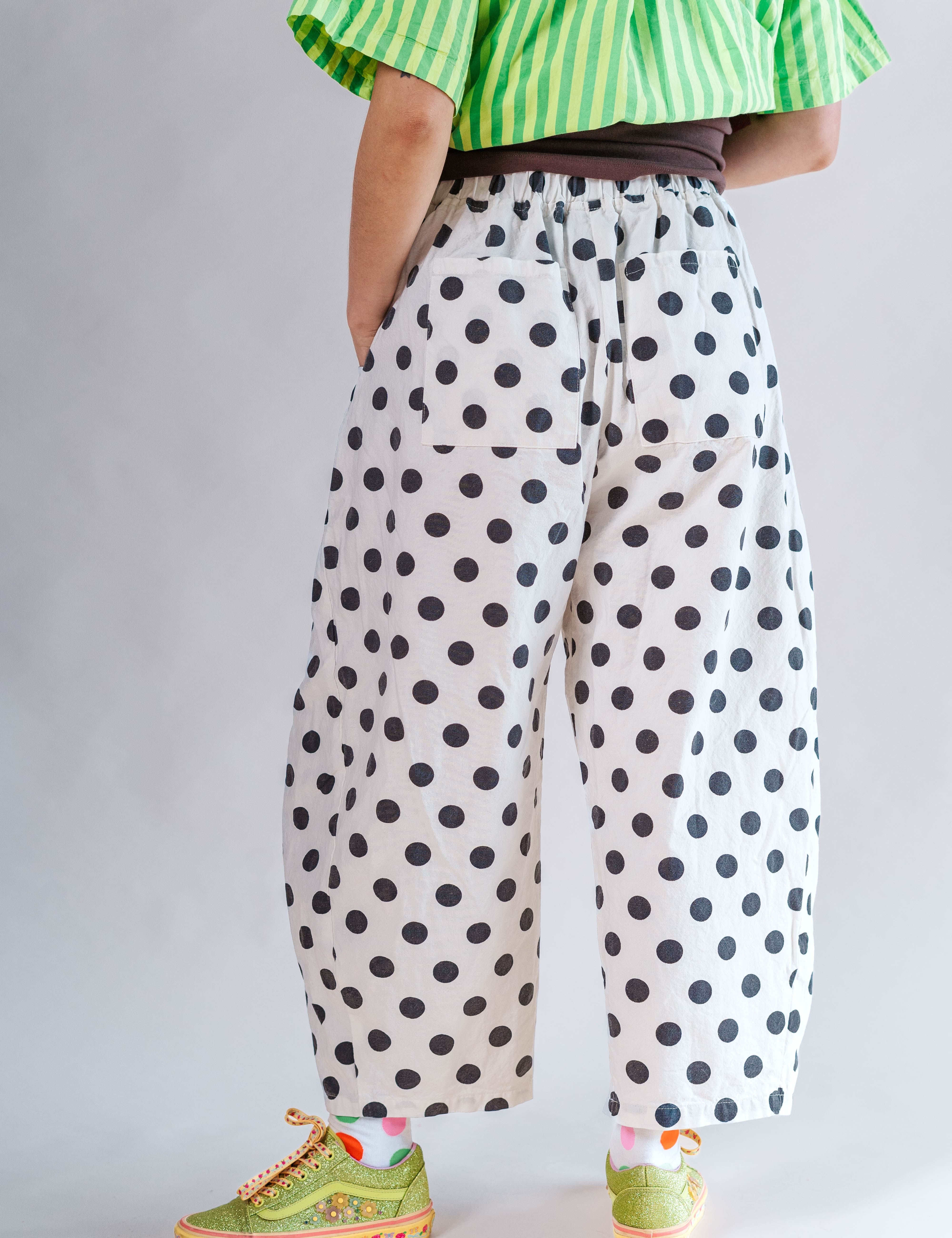 DALMATIAN DOT BALLOON PANTS