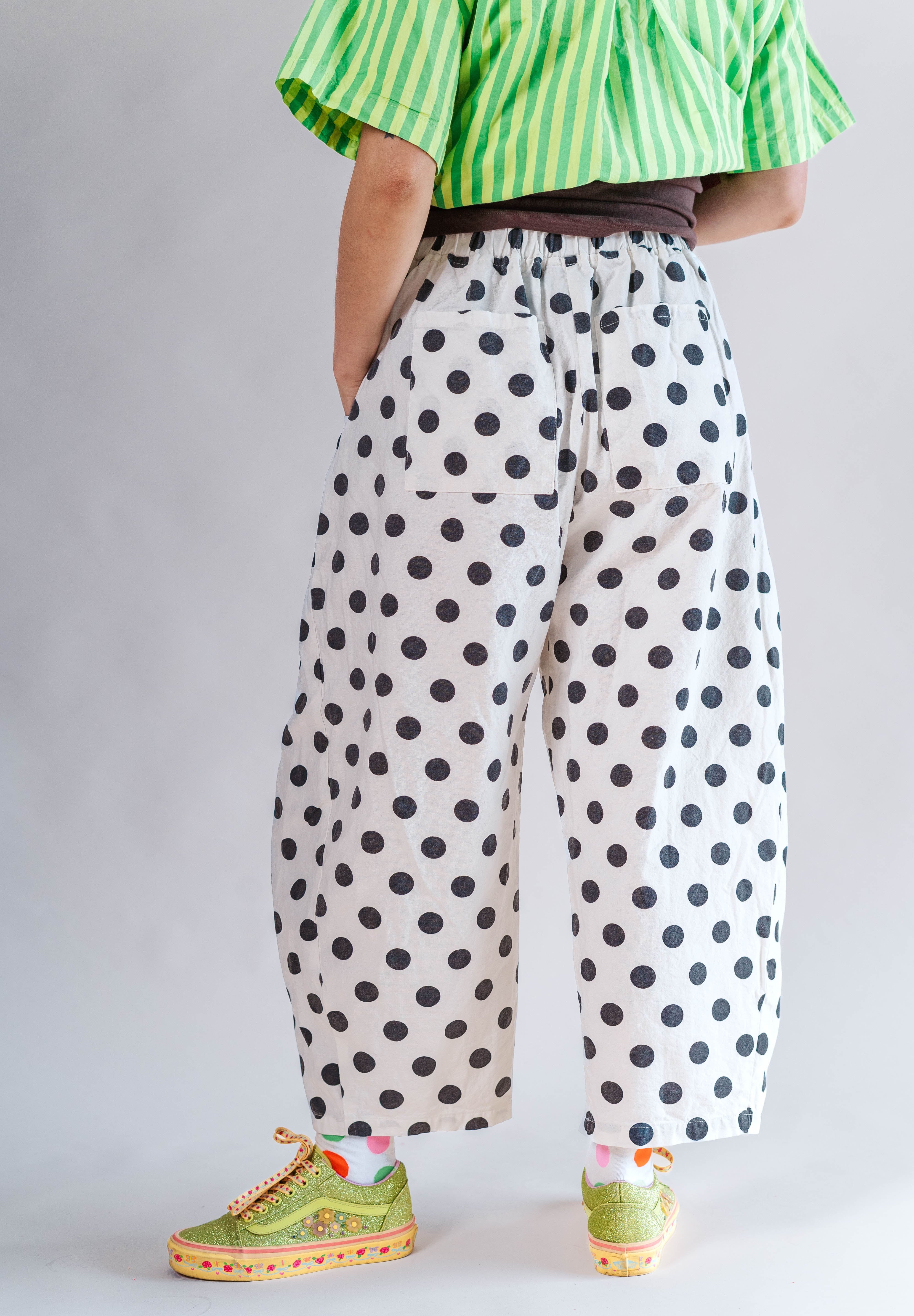 DALMATIAN DOT BALLOON PANTS
