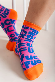BLUE F*CK 2.0 SOCKS
