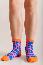 BLUE F*CK 2.0 SOCKS