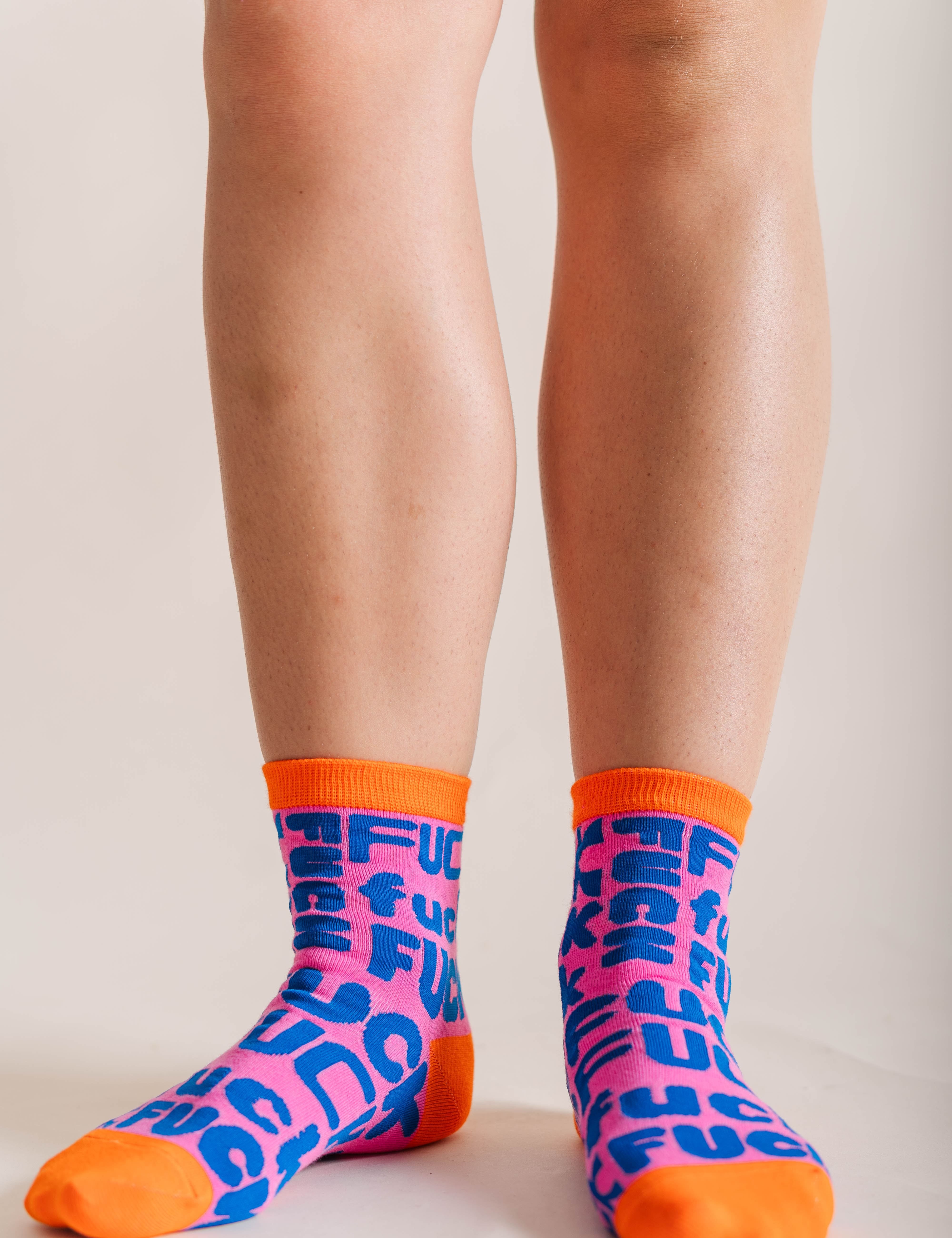 BLUE F*CK 2.0 SOCKS