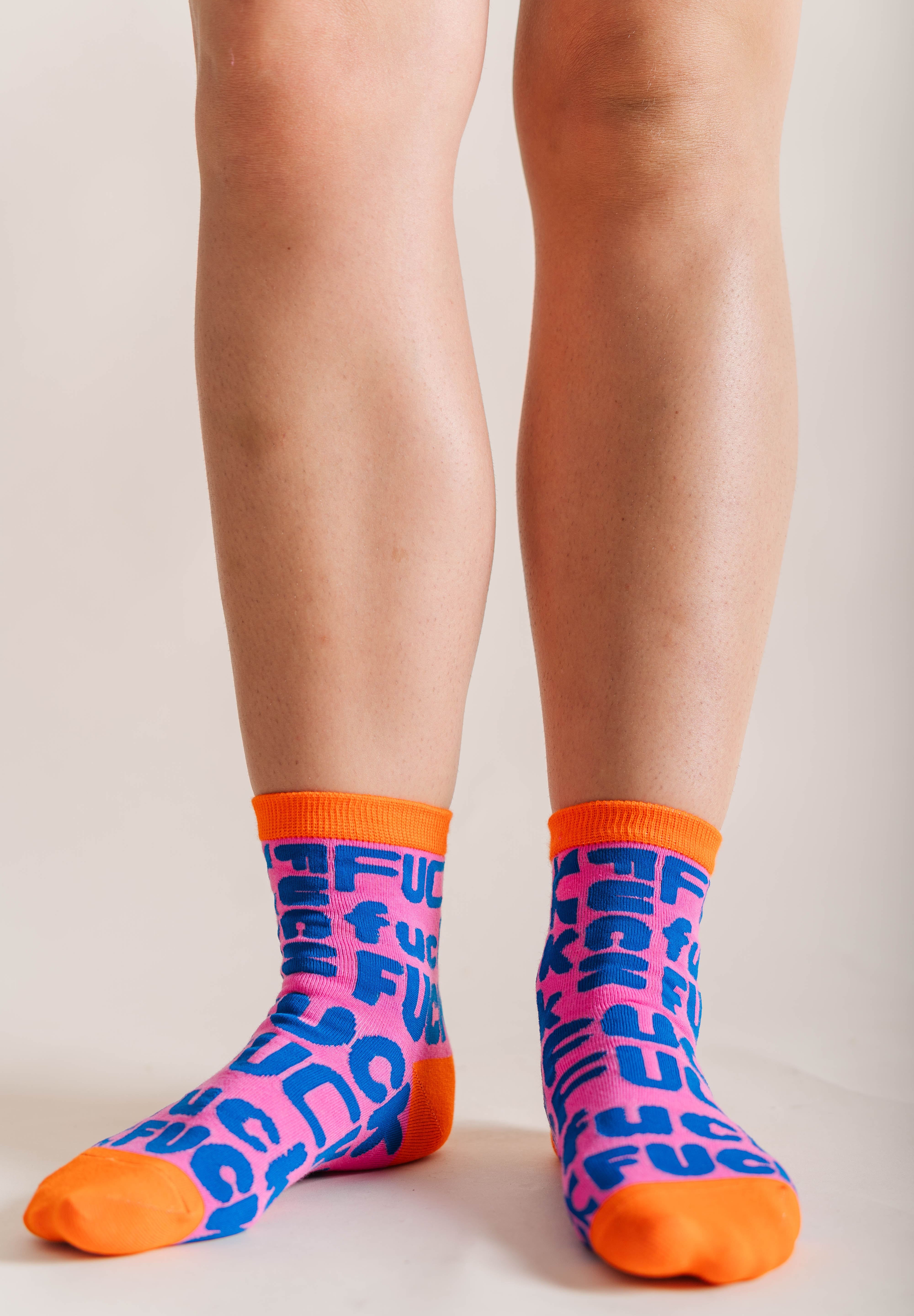 BLUE F*CK 2.0 SOCKS