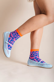 BLUE F*CK 2.0 SOCKS