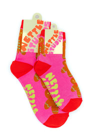 KIDS GINGERBREAD PEOPLE SOCKS