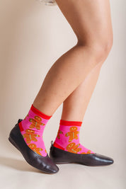 GINGERBREAD PEOPLE SOCKS