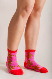 GINGERBREAD PEOPLE SOCKS