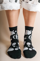 GOTH FRUIT SOCKS