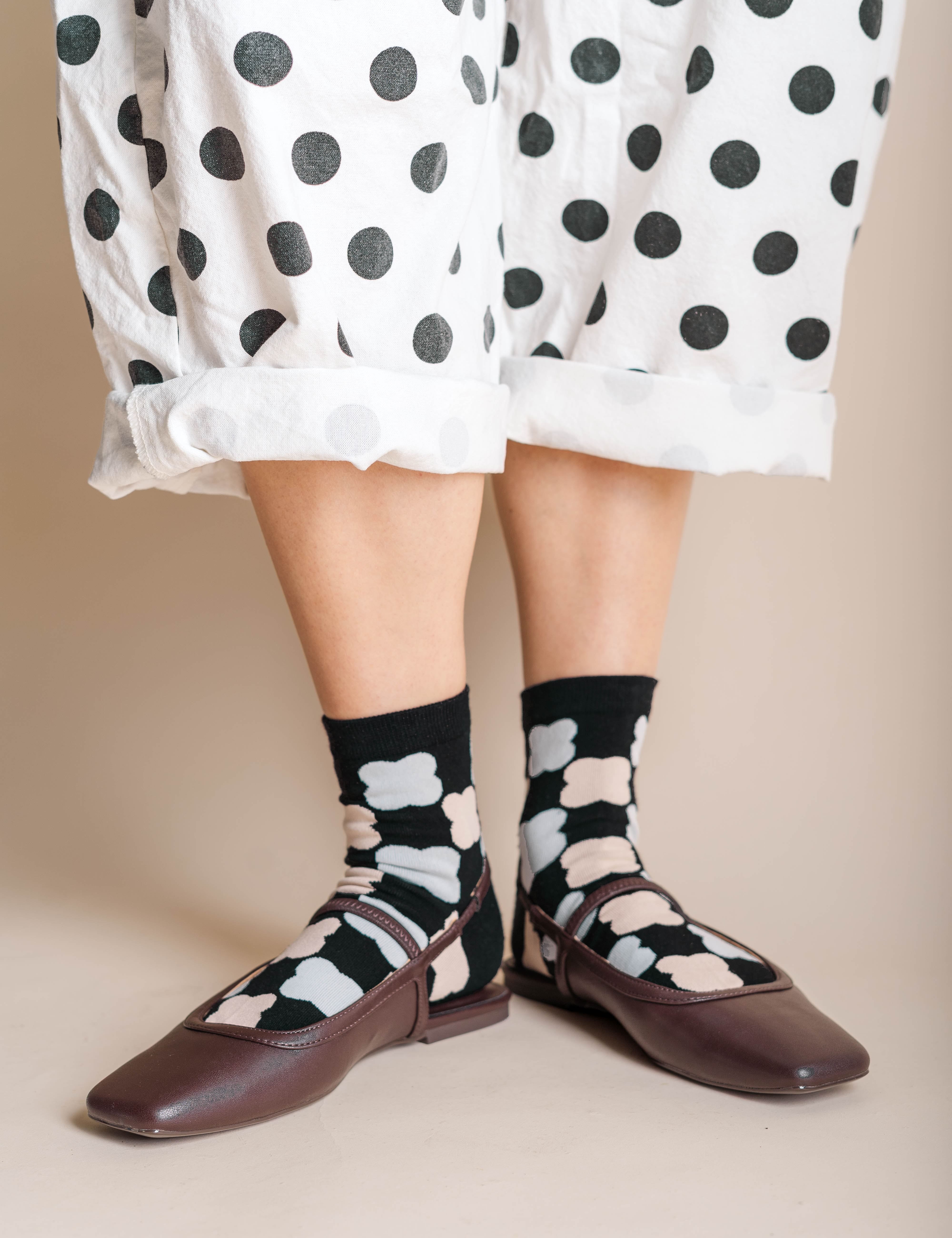GOTH GINGHAM SOCKS