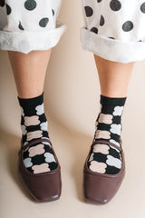 GOTH GINGHAM SOCKS