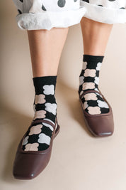 GOTH GINGHAM SOCKS