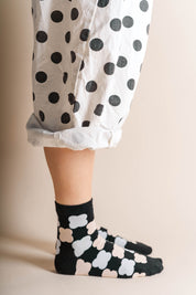 GOTH GINGHAM SOCKS