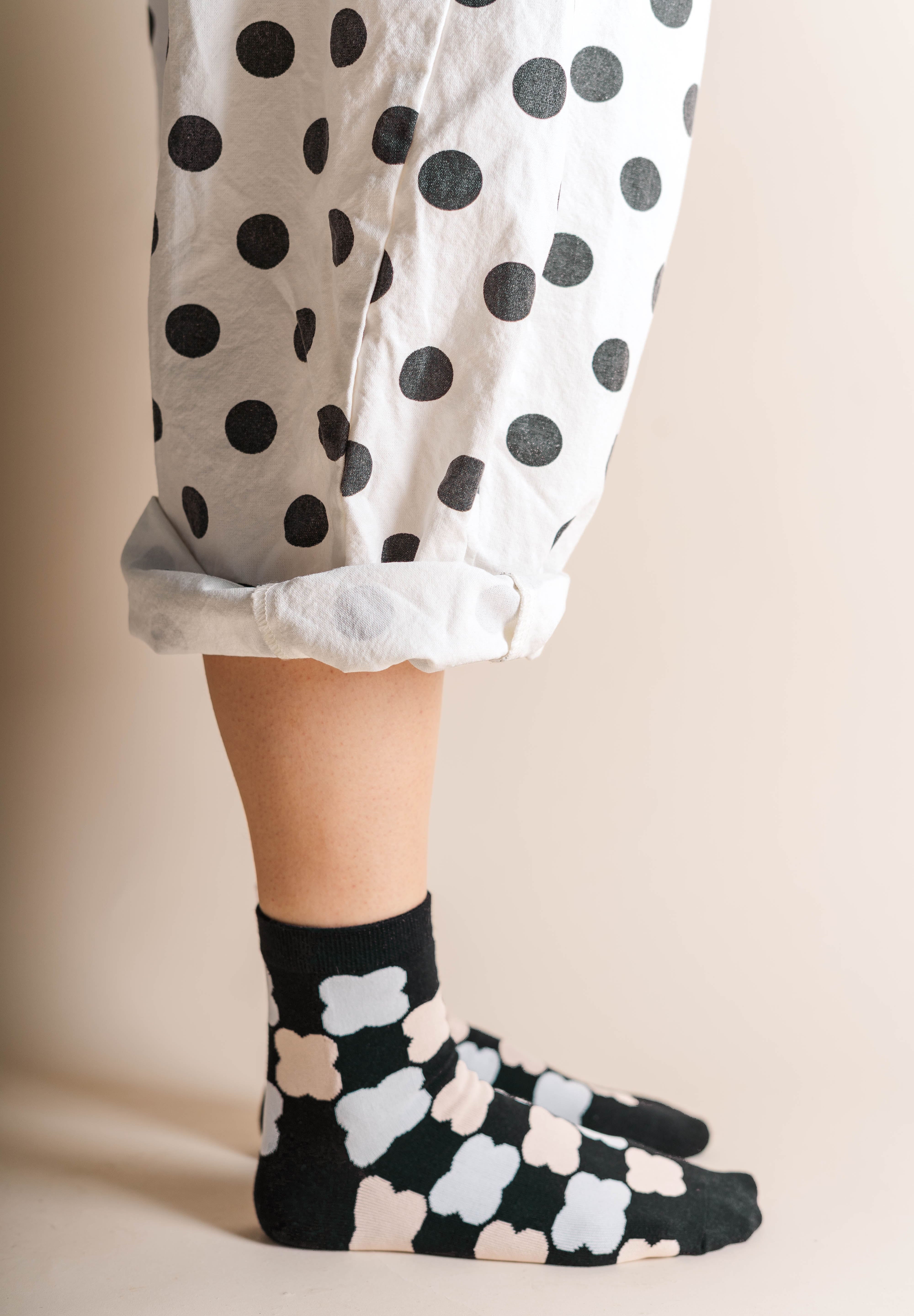 GOTH GINGHAM SOCKS