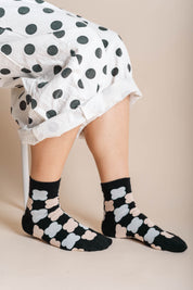 GOTH GINGHAM SOCKS