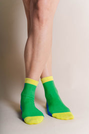 GRASS COLOR BLOCK SOCKS