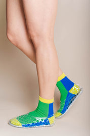 GRASS COLOR BLOCK SOCKS
