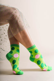 GRASS DOT SOCKS