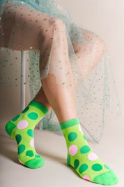 GRASS DOT SOCKS