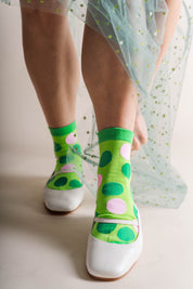 GRASS DOT SOCKS