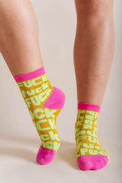 GREEN F*CK 2.0 SOCKS