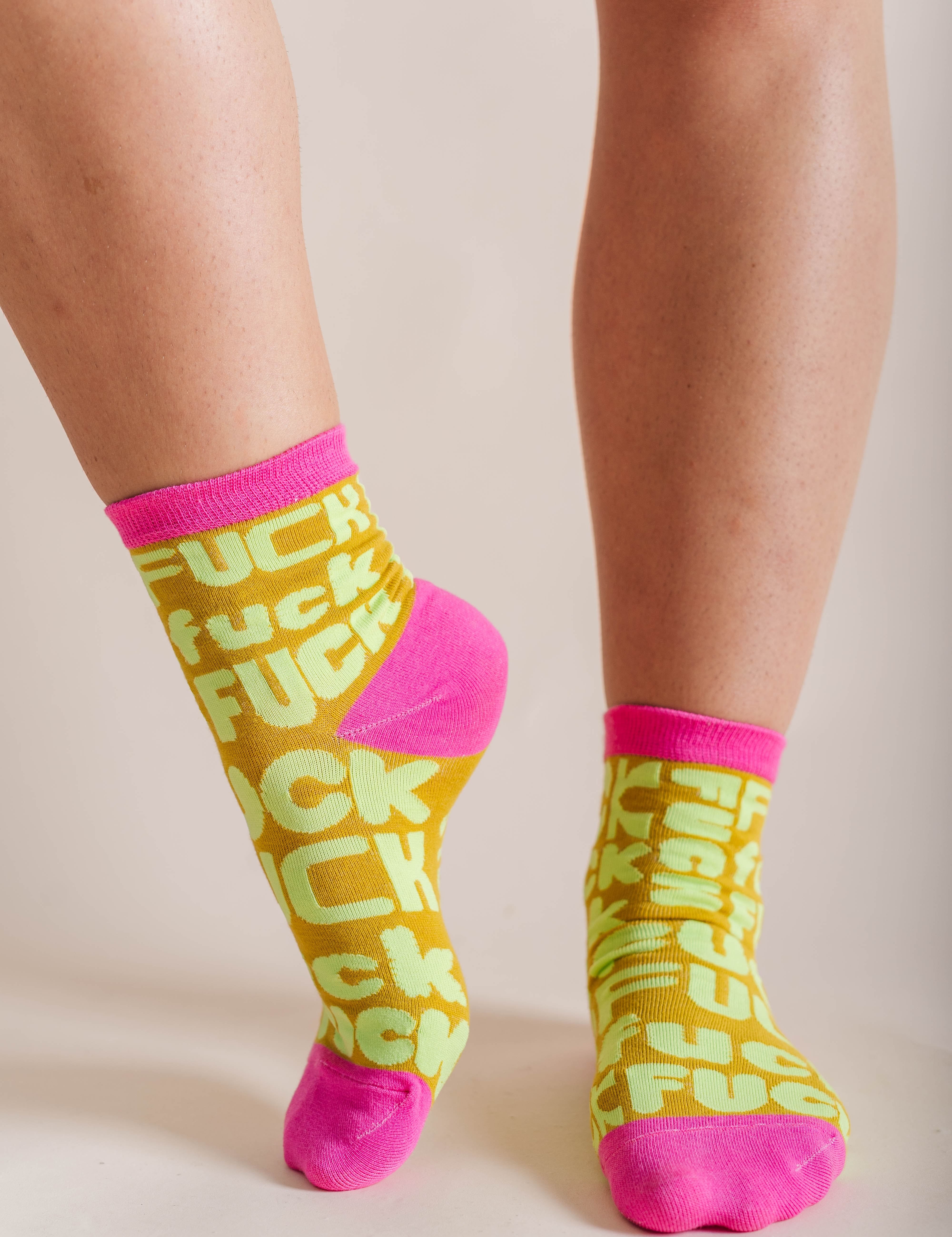 GREEN F*CK 2.0 SOCKS