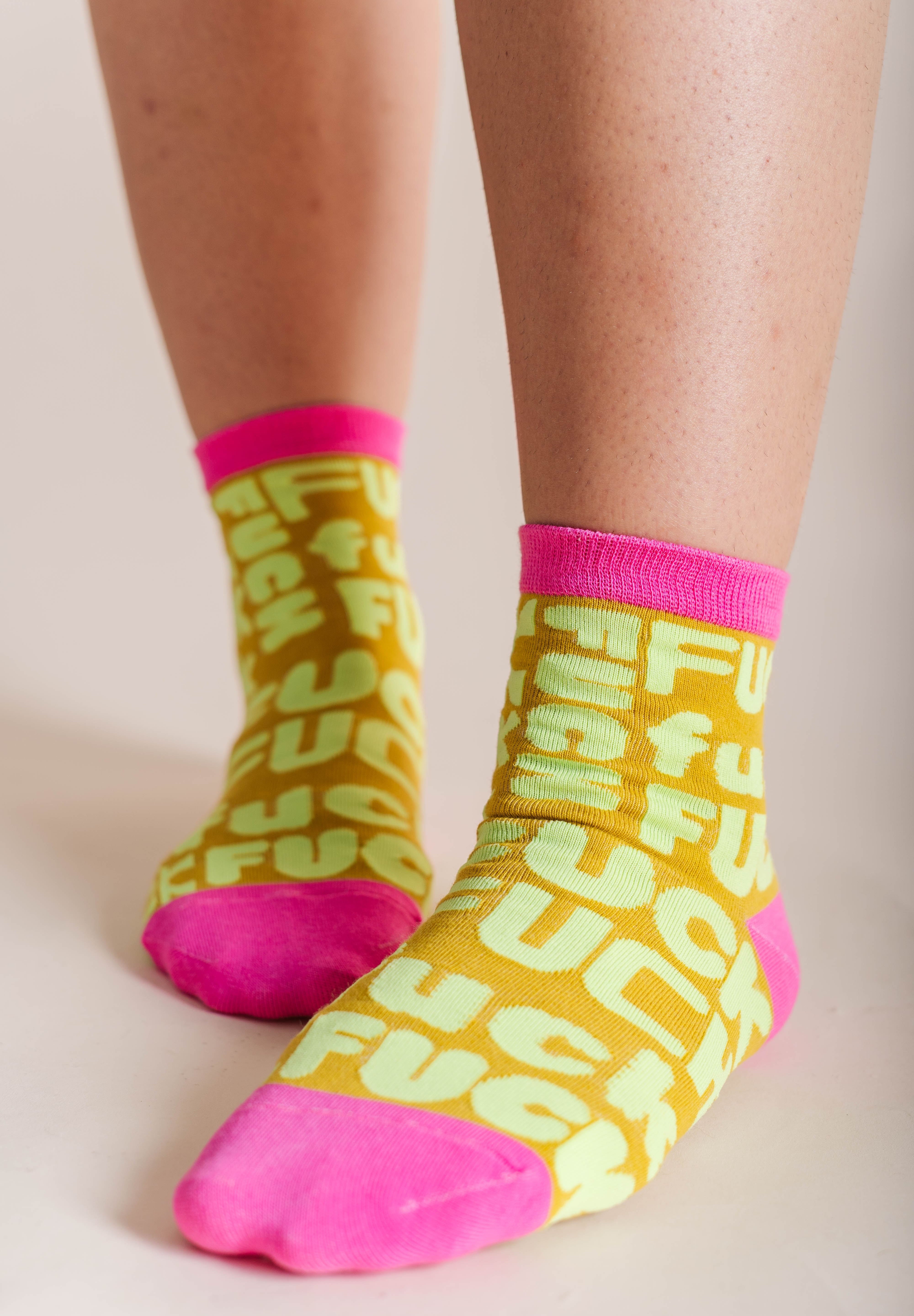 GREEN F*CK 2.0 SOCKS