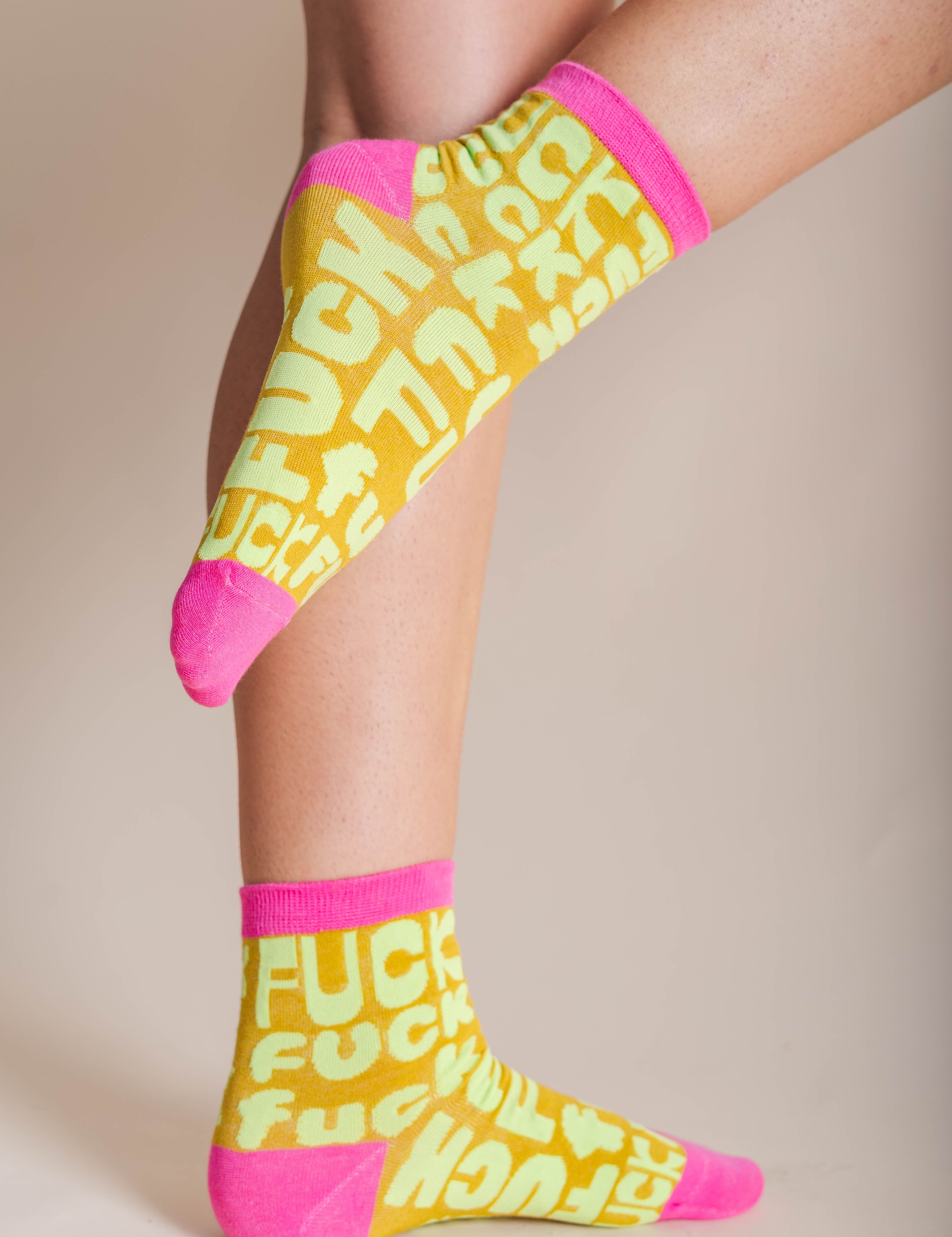 GREEN F*CK 2.0 SOCKS