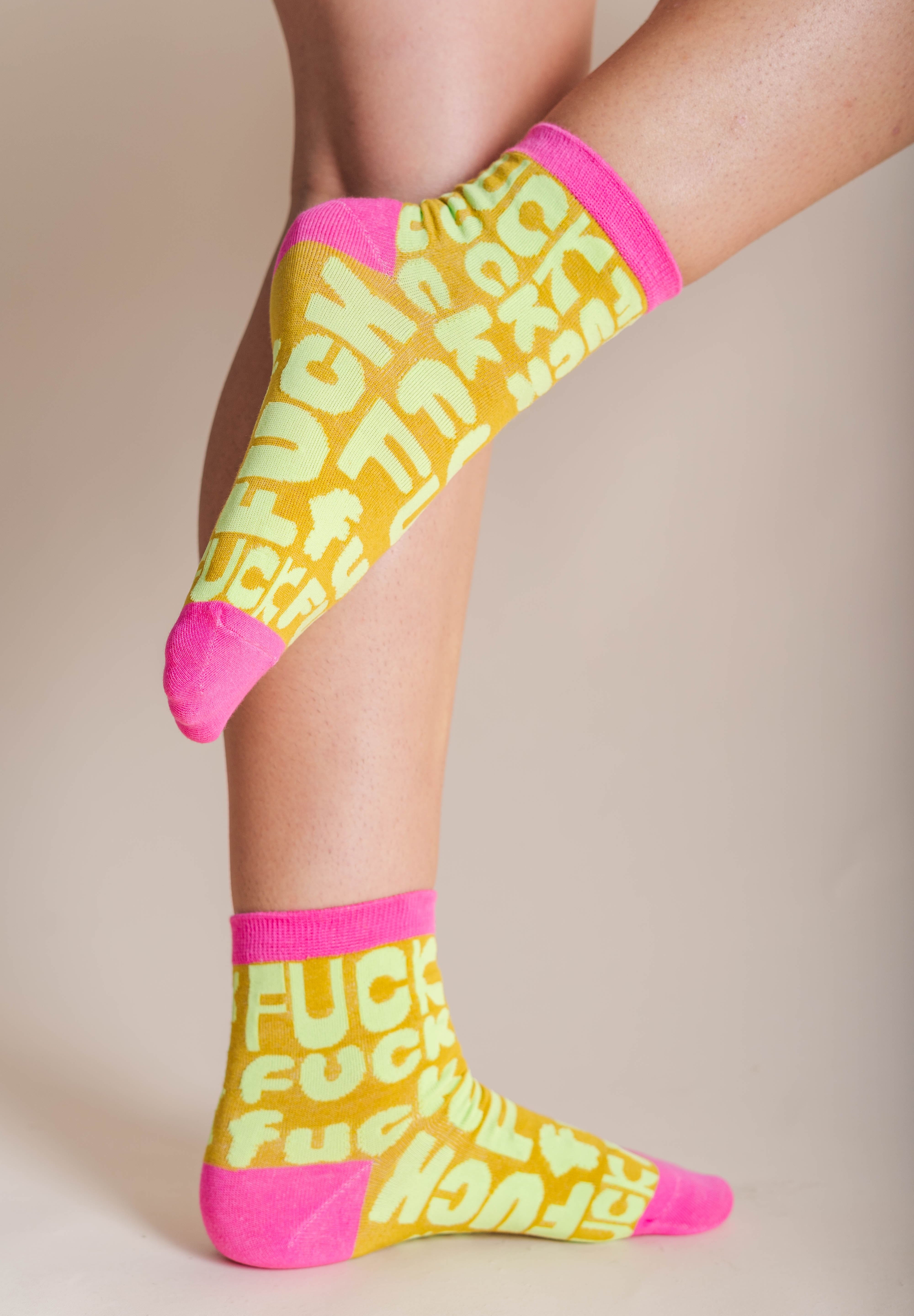 GREEN F*CK 2.0 SOCKS
