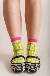 GREEN F*CK 2.0 SOCKS