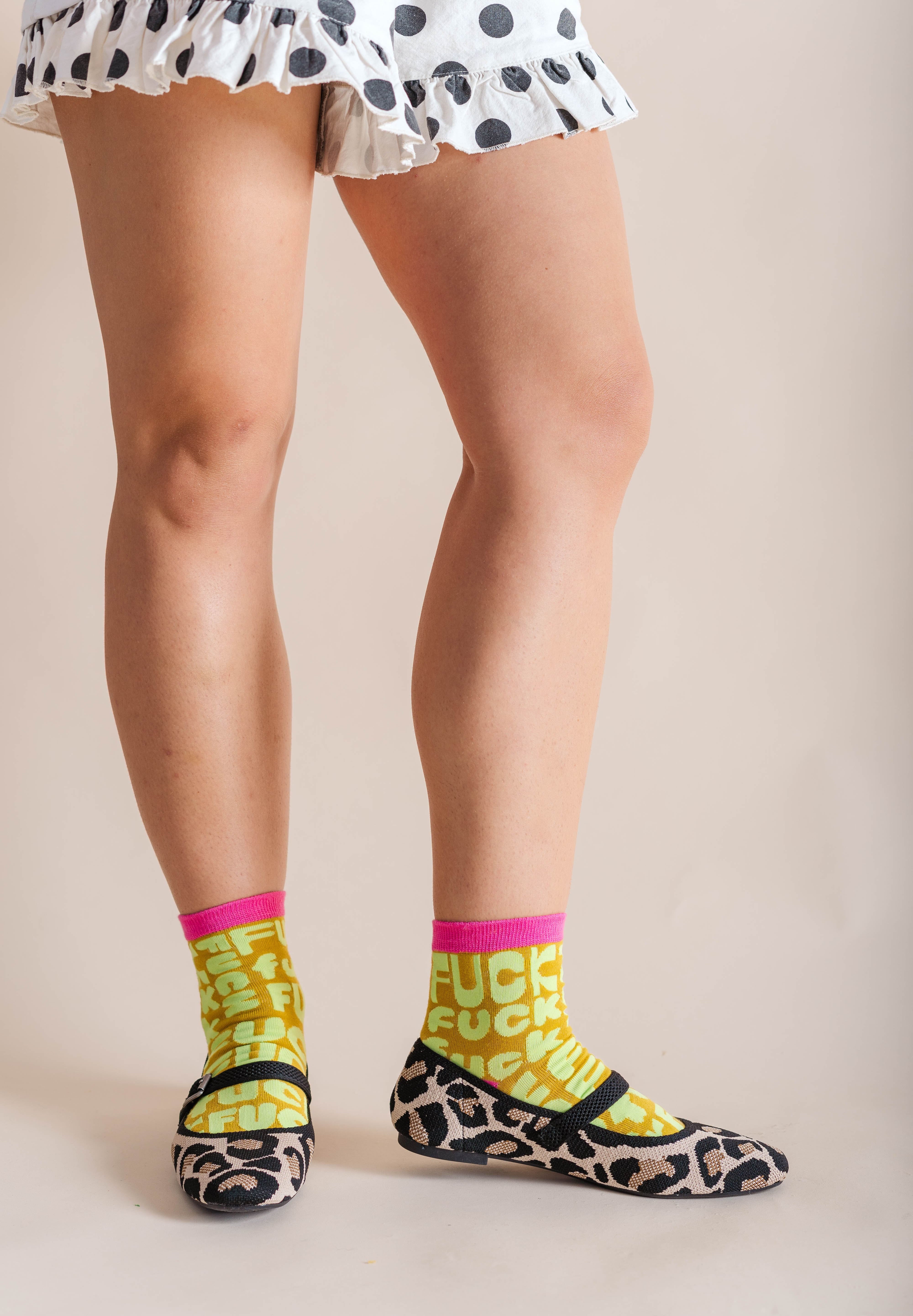 GREEN F*CK 2.0 SOCKS