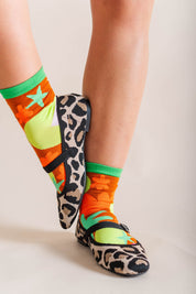 GREEN NIGHT LIGHT SOCKS