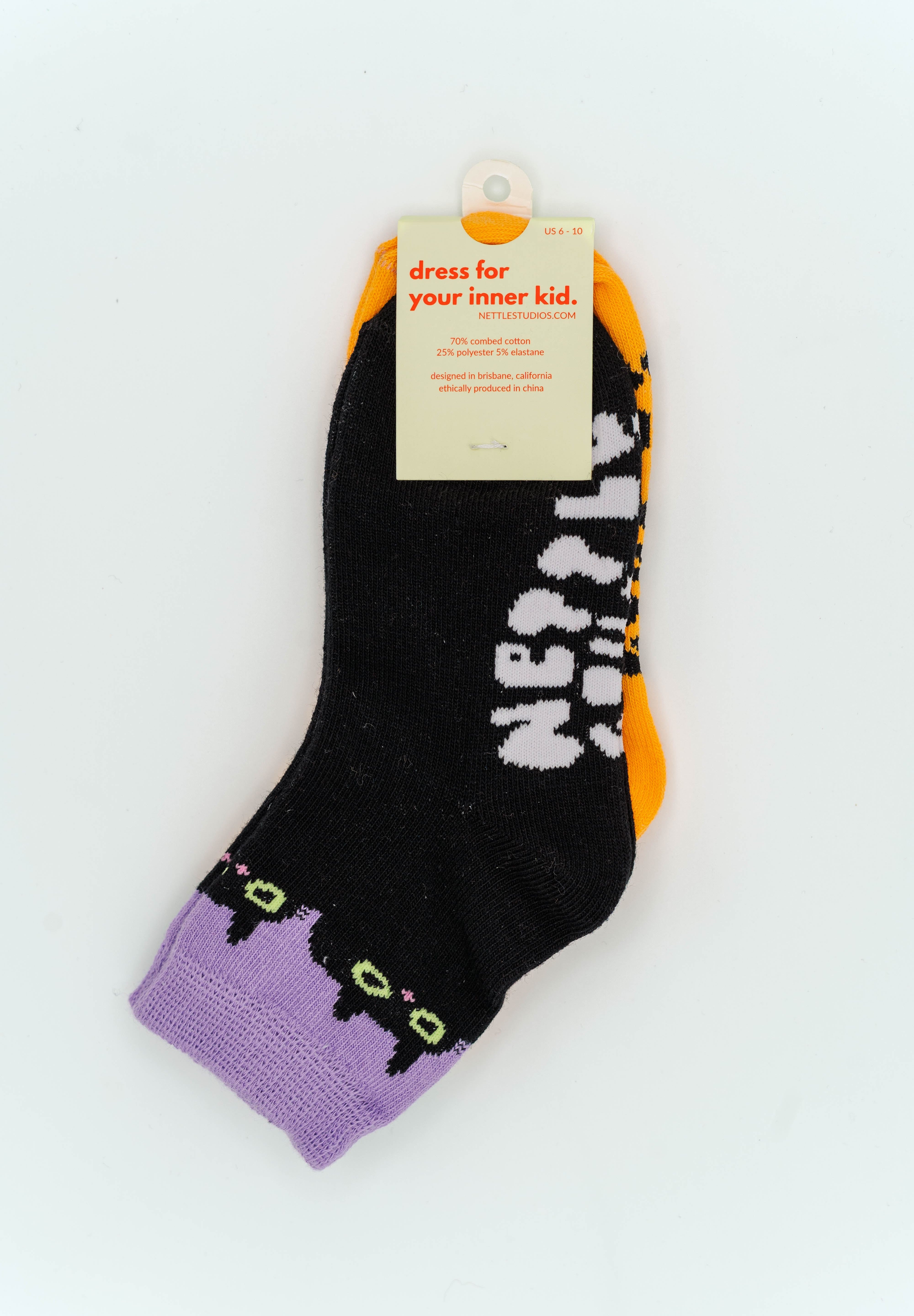 KIDS' SPOOKY SOCK DUO