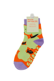 KIDS' WITCHY APPLE JUMBLE SOCKS