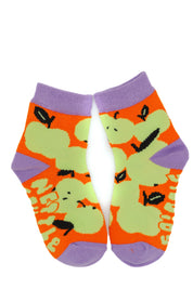 KIDS' WITCHY APPLE JUMBLE SOCKS