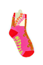KIDS GINGERBREAD PEOPLE SOCKS