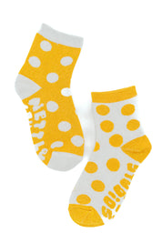 KIDS METALLIC DOT SOCKS