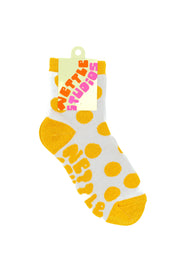 KIDS METALLIC DOT SOCKS